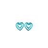 Load image into Gallery viewer, Colorful Hearts - Earrings
