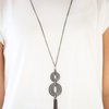Timelessly Tasseled - Black